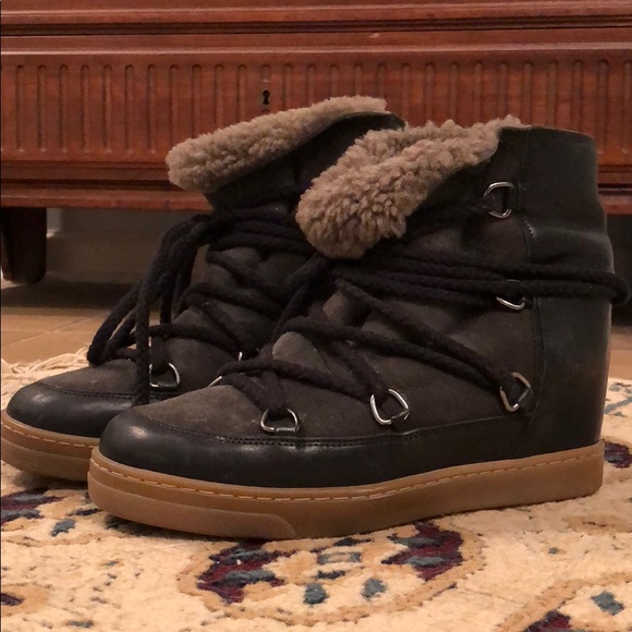 nowles boots isabel marant